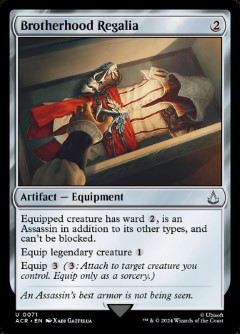 Brotherhood Regalia Assassin's Creed